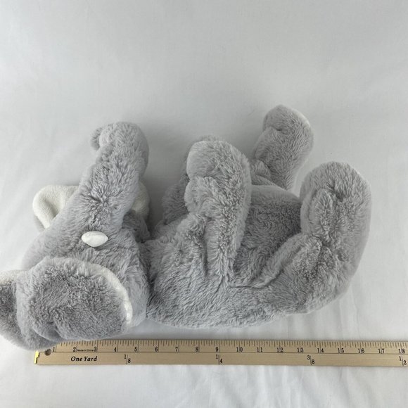 Baby Ganz Jellybean Elephant 13" Plush Gray Stuffed Animal Toy Embroidered Eyes - Picture 7 of 7